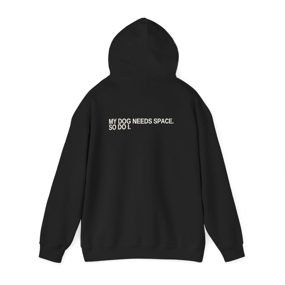 Needs Space. Unisex Hoodie – Dark Colours