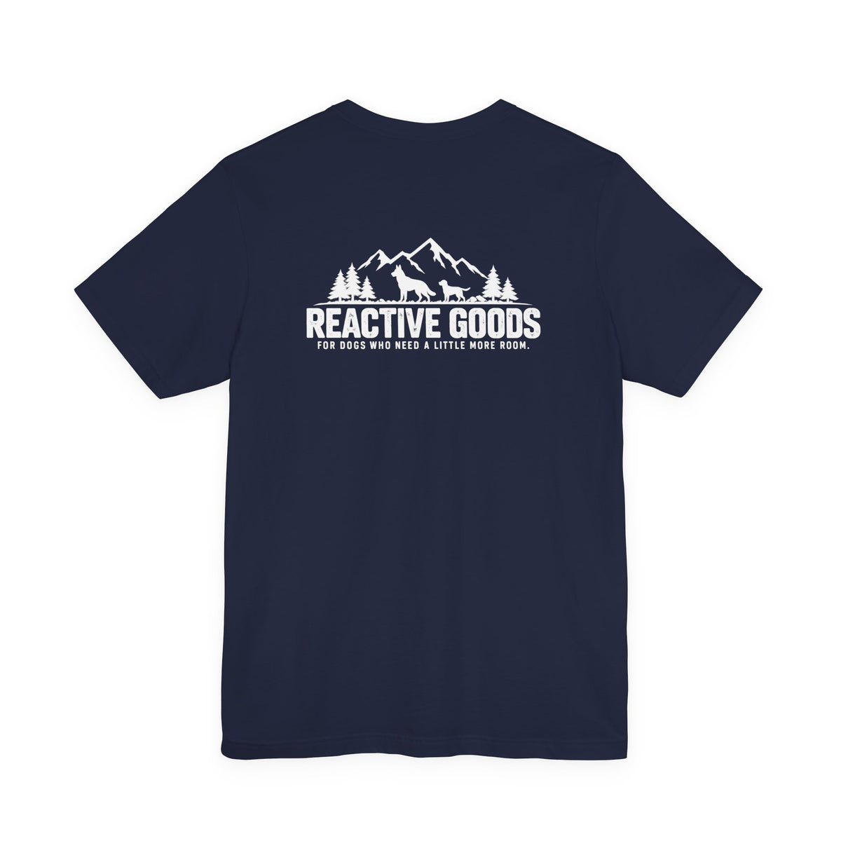 Reactive Goods. Unisex T-Shirt – Dark Colours