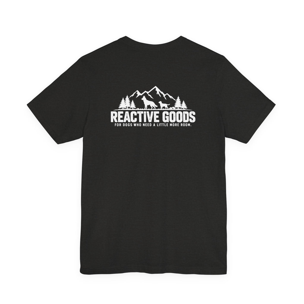 Reactive Goods. Unisex T-Shirt – Dark Colours