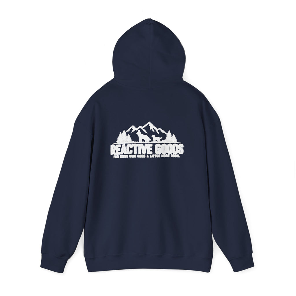 Reactive Goods. Unisex Hoodie – Dark Colours