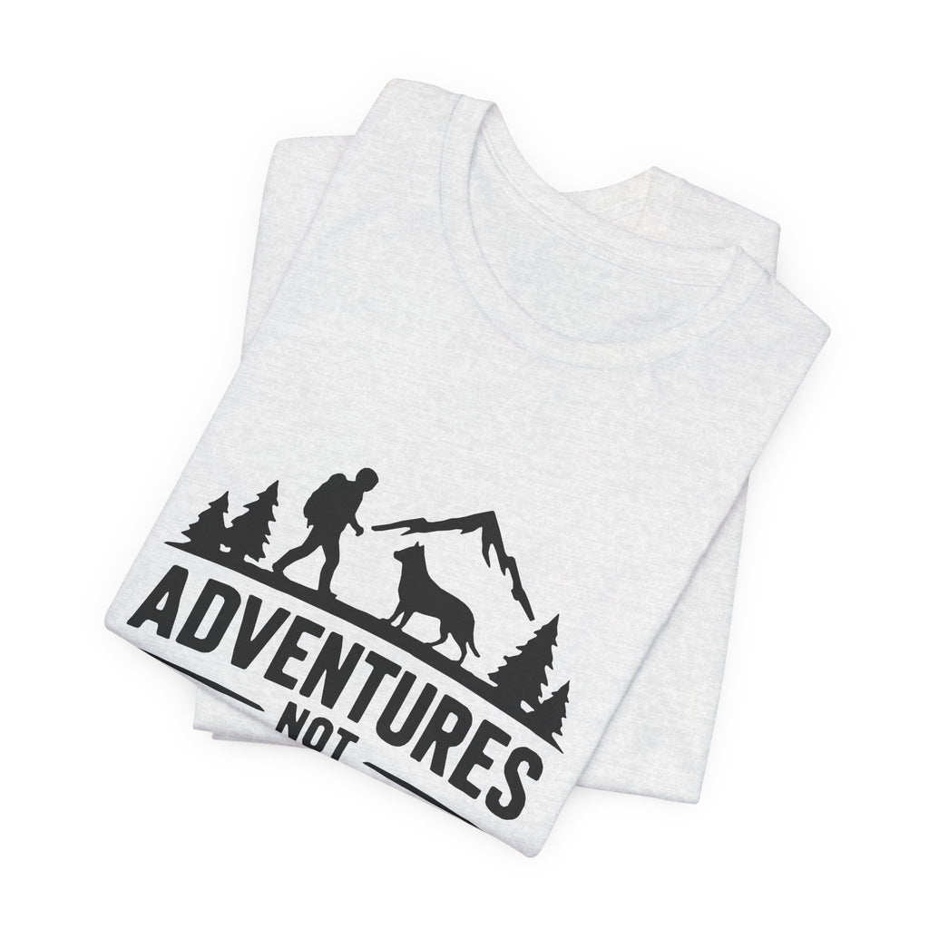Adventures Not Easy Walks unisex T-Shirt – Light Colours - product mockup 8