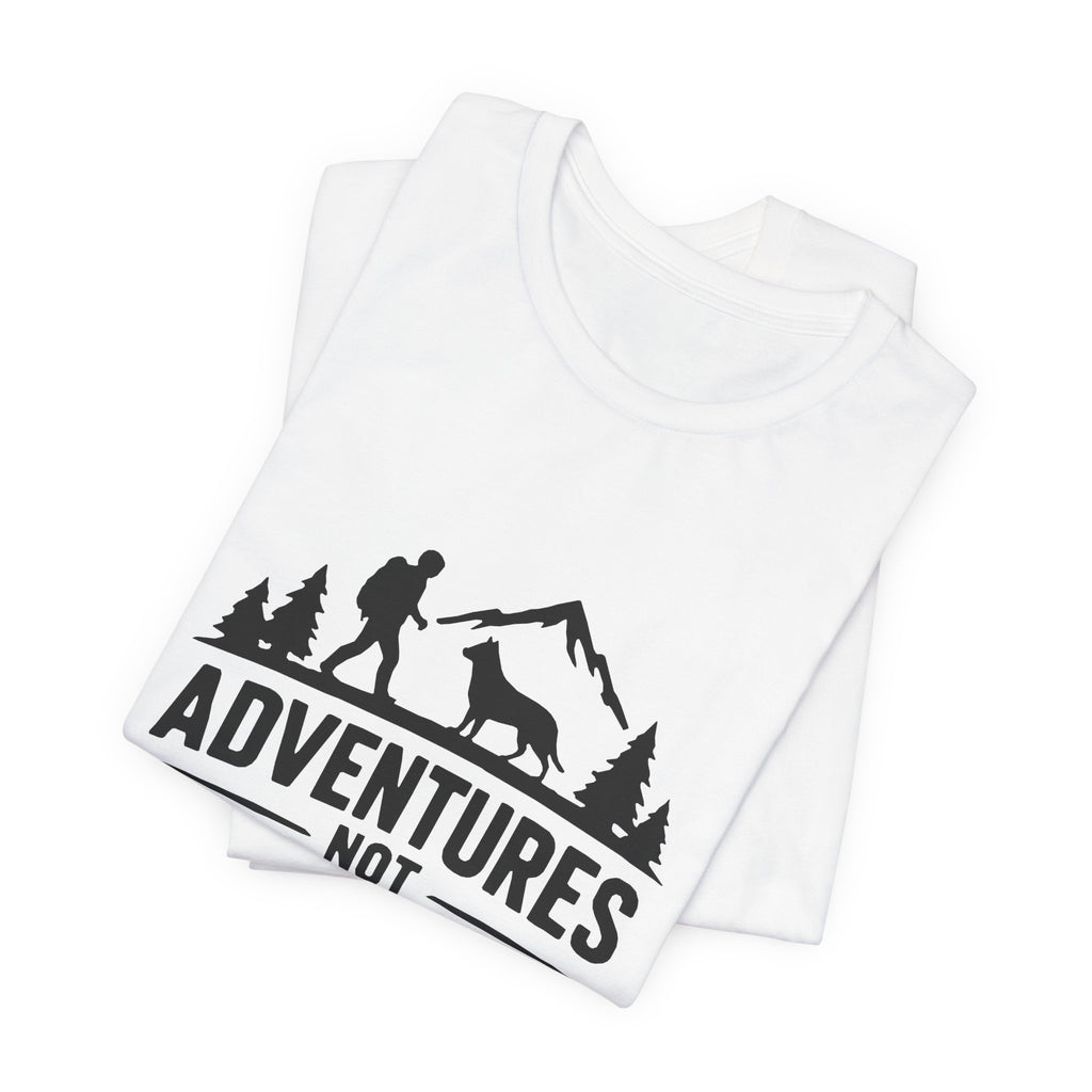 Adventures Not Easy Walks unisex T-Shirt – Light Colours - product mockup 5